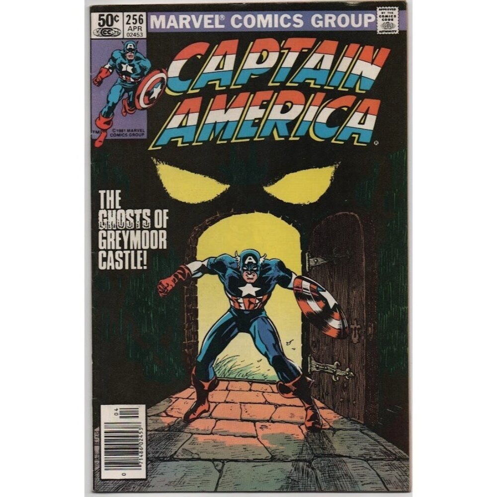 Captain America 256 Newsstand Marvel Comics 1981 VG/FN 5.0